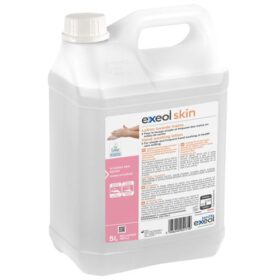 Lotion lavante pour les mains Exeol Skin Flacon de 5 L + pompe vissée