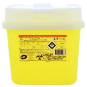 COLLECTEUR  DECHETS MDICAUX 3L