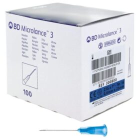 BD Microlance23G - bleu- 0.6 x 25 mm Aiguilles hypodermiques