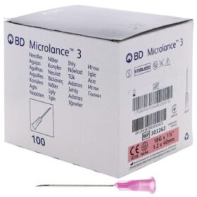 BD Microlance18G - Rose - 1,2 x 40 mm Aiguilles hypodermiques