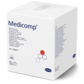 Compresses non tissées non stériles Medicomp 40g  10 x 10 cm / 100