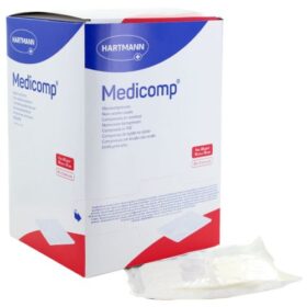 Compresse stérile en non tissé Medicomp 40g- 10 x 10 cm 30 sachets de 5