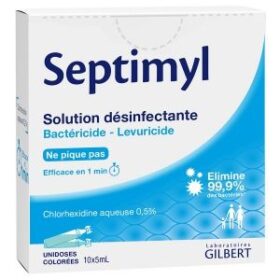 SEPTIMYL SOLUTION DESINFECTANTE 10X5ML