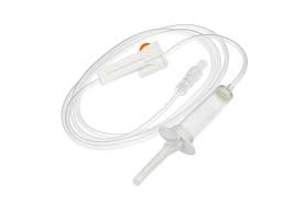 Perfuseur Carefusion avec site d'injection en Y embout Luer Lock mobile 180cm